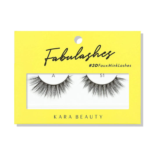 KARA BEAUTY 3D Faux Mink Strip Lashes - Reusable False Eyelashes - Lightweight, Beginner-Friendly Eye Lashes for Special Occasion, Wedding, Prom Beauty & Personal Care Kara Beauty