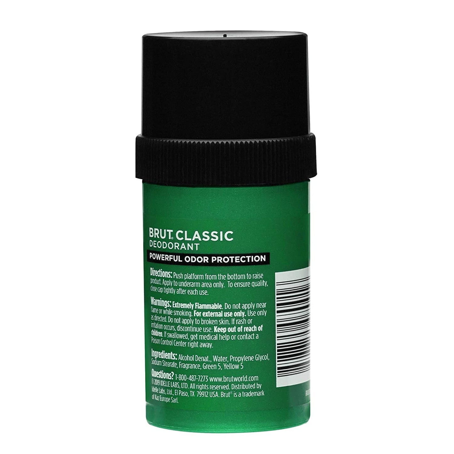 Brut Deodorant 2.25 Ounce Round Solid Classic (66ml) (6 Pack) Beauty and Personal Care Brut