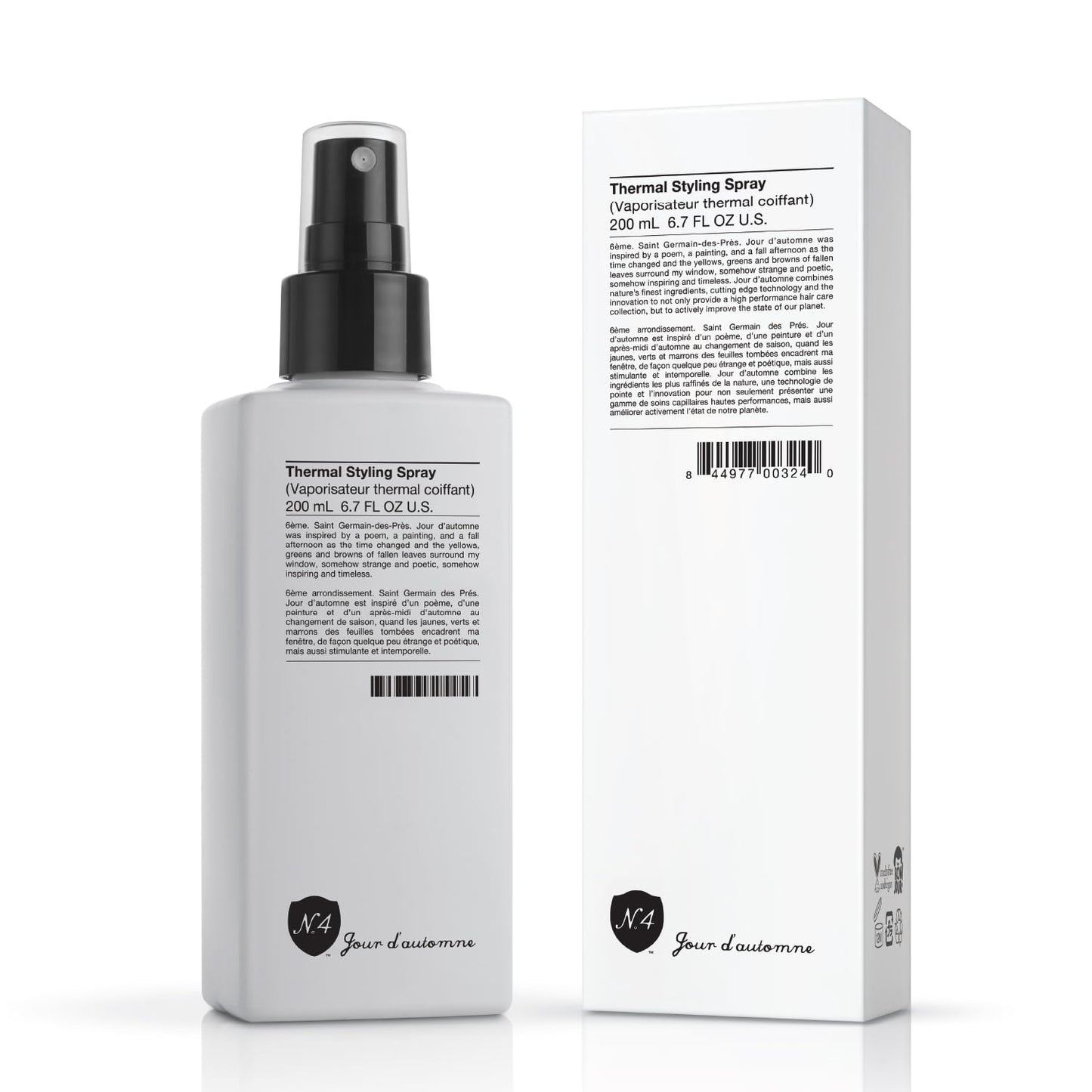 Number 4 Heat Protectant for Hair, Thermal Styling Spray, Blow Dry Spray, 6.7 oz Beauty & Personal Care Number 4