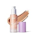 JOAH Crystal Glow Peptide-Infused Foundation, 2-in-1 Multitasking Korean Makeup with Blurring Face Primer, Luminizer, Hydration & Skin Defense for a Beauty & Personal Care JOAH