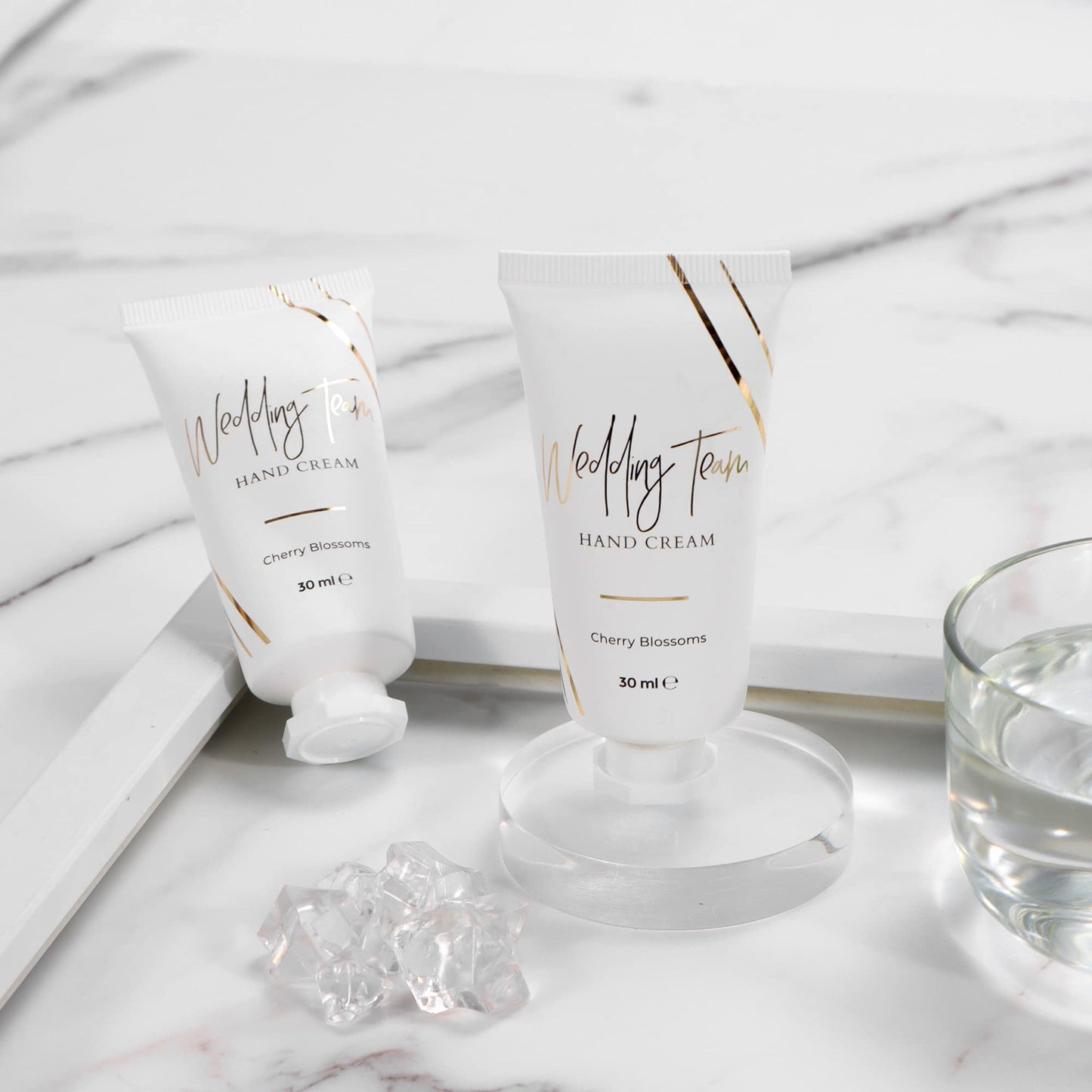 Pop Fizz Designs Wedding Team Hand Cream | Bridesmaids Proposal Gifts | Will You Be My Bridesmaid? | Bridal Shower Favors | Marble| 10 Pack Beauty & Personal Care Pop Fizz Designs