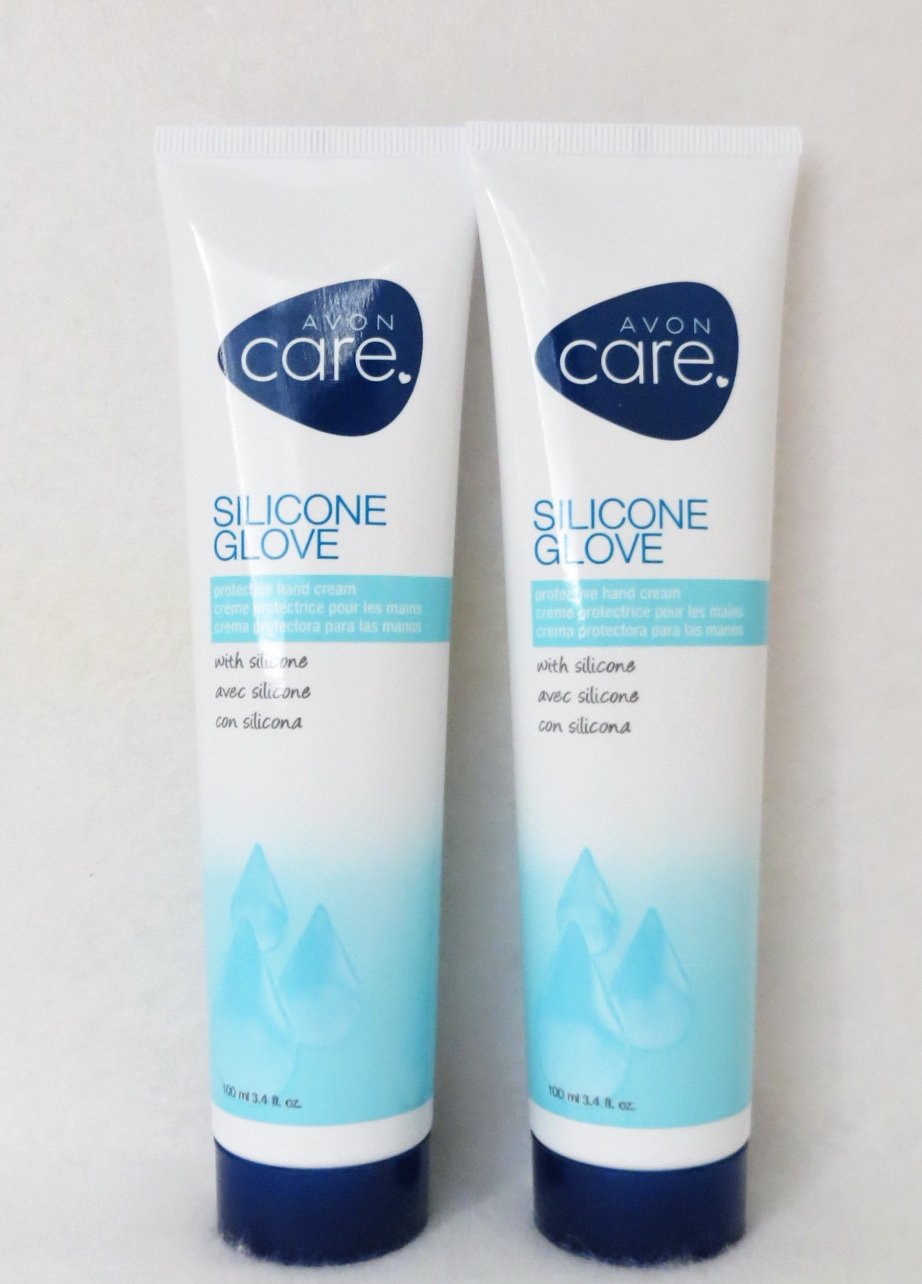 Avon Care Silicone Glove Protective Hand Creams 3.4 fl oz. (Pack of 2) Beauty & Personal Care AVON