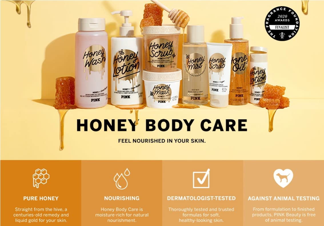 Victoria's Secret Pink Honey Nourishing Gel Body Wash Beauty & Personal Care Victoria's Secret