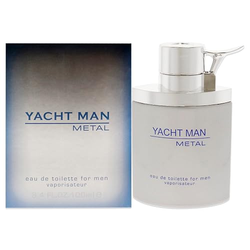 Yacht Man Metal by Myrurgia for Men - 3.4 oz EDT Spray Beauty & Personal Care Myrurgia