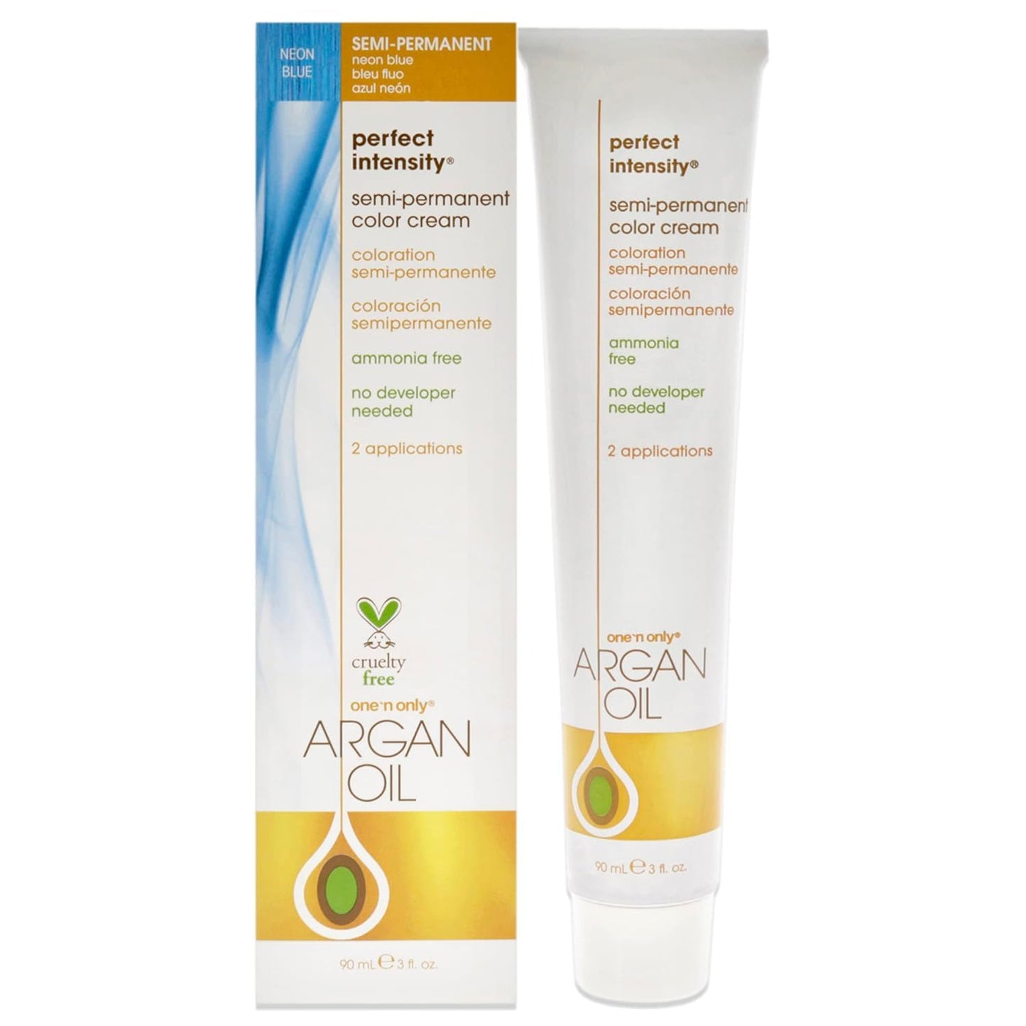 One 'n Only Perfect Intensity Semi Permanent Hair Color - Vibrant Hair Dye Made with Argan Oil - Delivers Vibrant, Accurate Color - No Developer Beauty & Personal Care One 'N Only