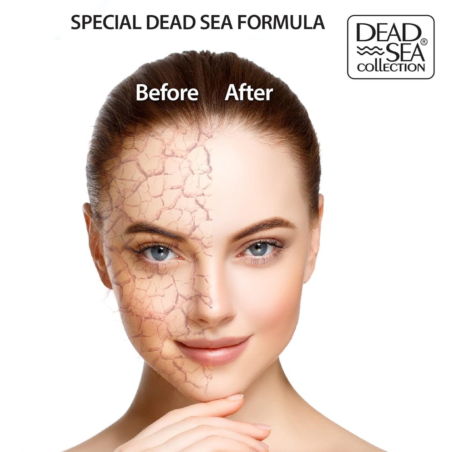 Dead Sea Collection Serum for Face with 5% Hyaluronic Acid, Dead Sea Minerals, and Vitamin E - Anti Aging Nourishing Skin Care Moisturizer to Reduce Beauty & Personal Care Dead Sea Collection