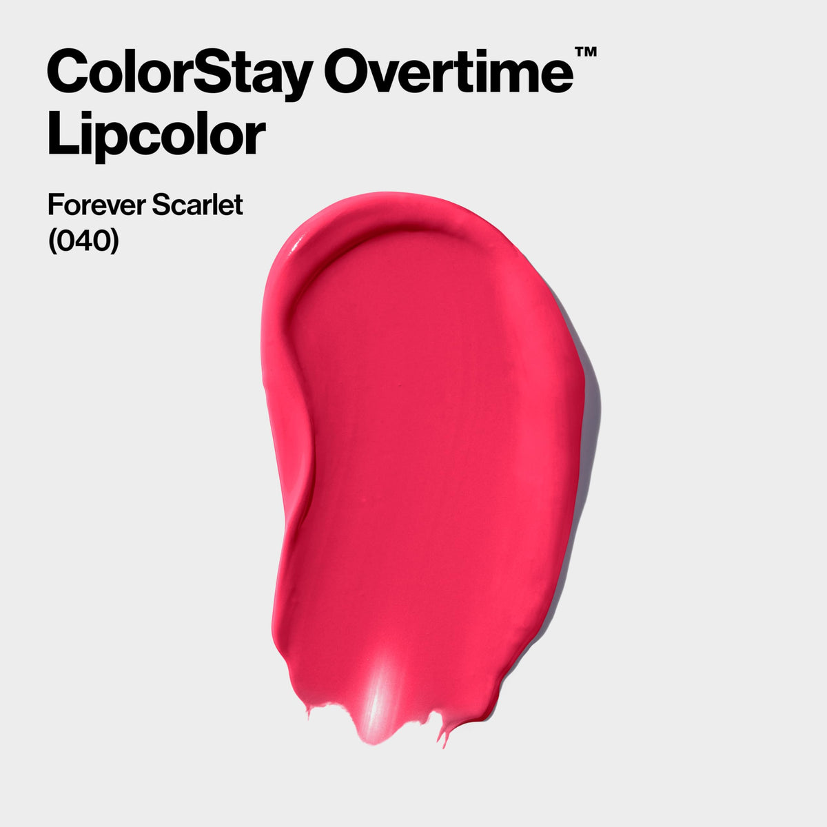 Revlon ColorStay Overtime Liquid Lip Color, Forever Scarlett [40] 0.07 oz (Pack of 3) Beauty & Personal Care REVLON