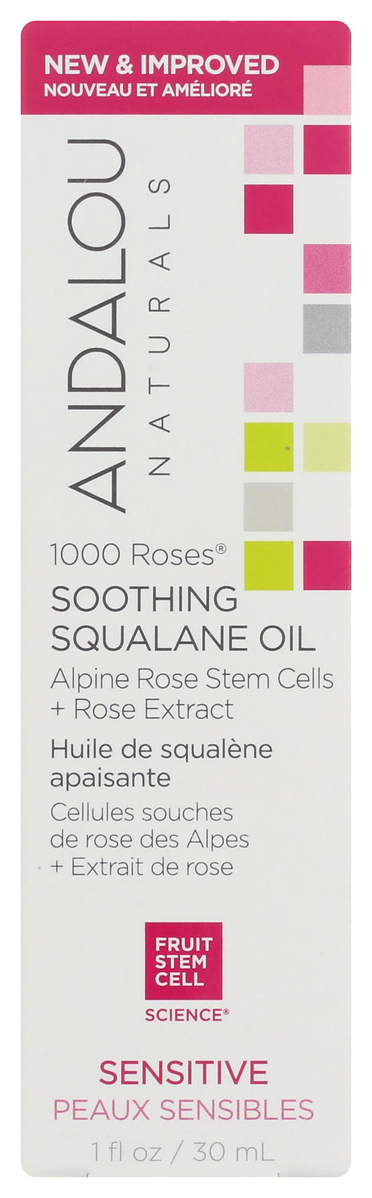 Andalou Naturals 1000 ROSES® Soothing Squalane Oil Beauty & Personal Care Andalou Naturals