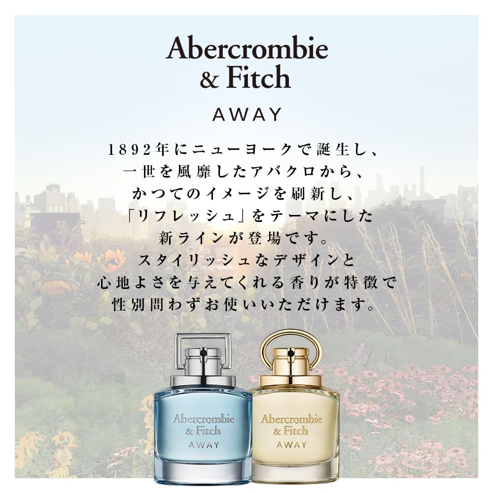 Abercrombie & Fitch Away for Her Eau De Toilette 30ml Beauty & Personal Care Abercrombie & Fitch