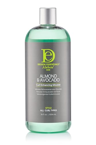 Design Essentials Almond and Avocado Curl Enhancing Hair Mousse for Curly Hair 34 Oz Refill (Pack of 1) Beauty & Personal Care Design Essentials