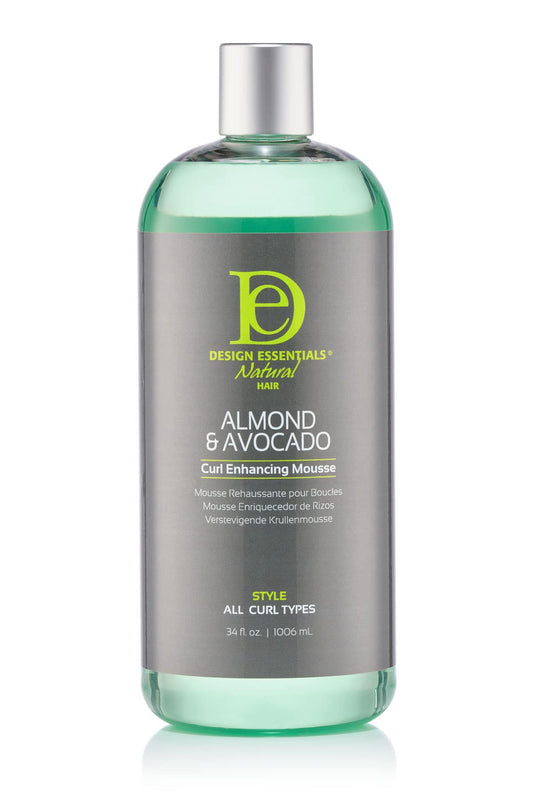 Design Essentials Almond and Avocado Curl Enhancing Hair Mousse for Curly Hair 34 Oz Refill (Pack of 1) Beauty & Personal Care Design Essentials