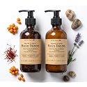 Wild Hermit Wellness' Rain Dance Organic Shampoo and Conditioner Set with Sea Buckthorn & Saffron, Deep Moisture, Sulfate Free, 10 oz, 2 Count Beauty & Personal Care Wild Hermit Wellness