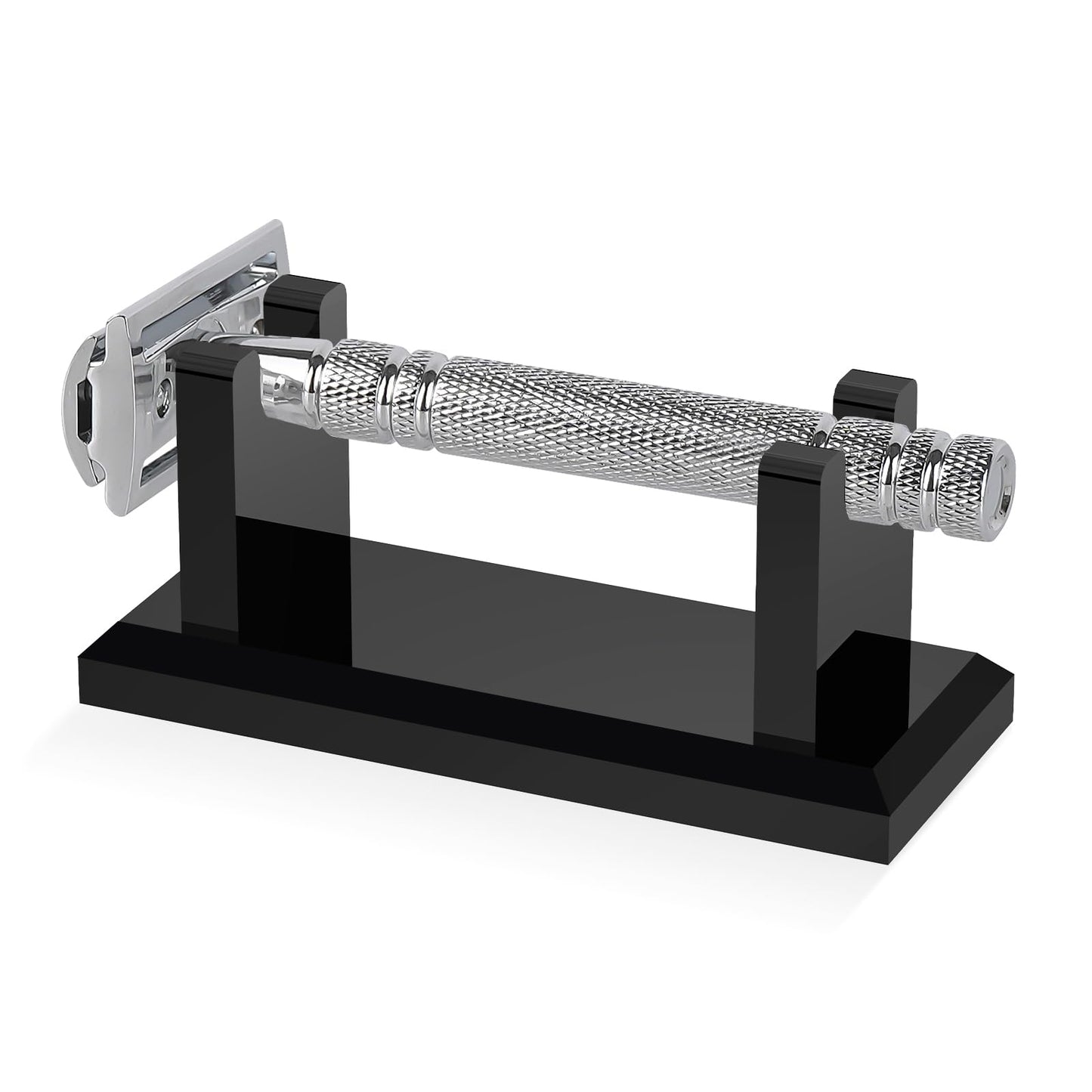 Linkidea Acrylic Men's Razor Stand, Stable Bathroom Holder for Safety Razors, Easy Clean, Compatible with Viking Blade Chief & Shaving Revolution Beauty and Personal Care Linkidea
