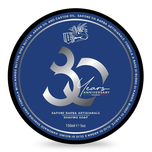 TFS 80th Anniversary Shaving Soap Cream - Artisan Men’s Shaving Soap Made in Italy, Citrus Floral Woody Fragrance, Rich Protective Lather Beauty and Personal Care TCHEON FUNG SING