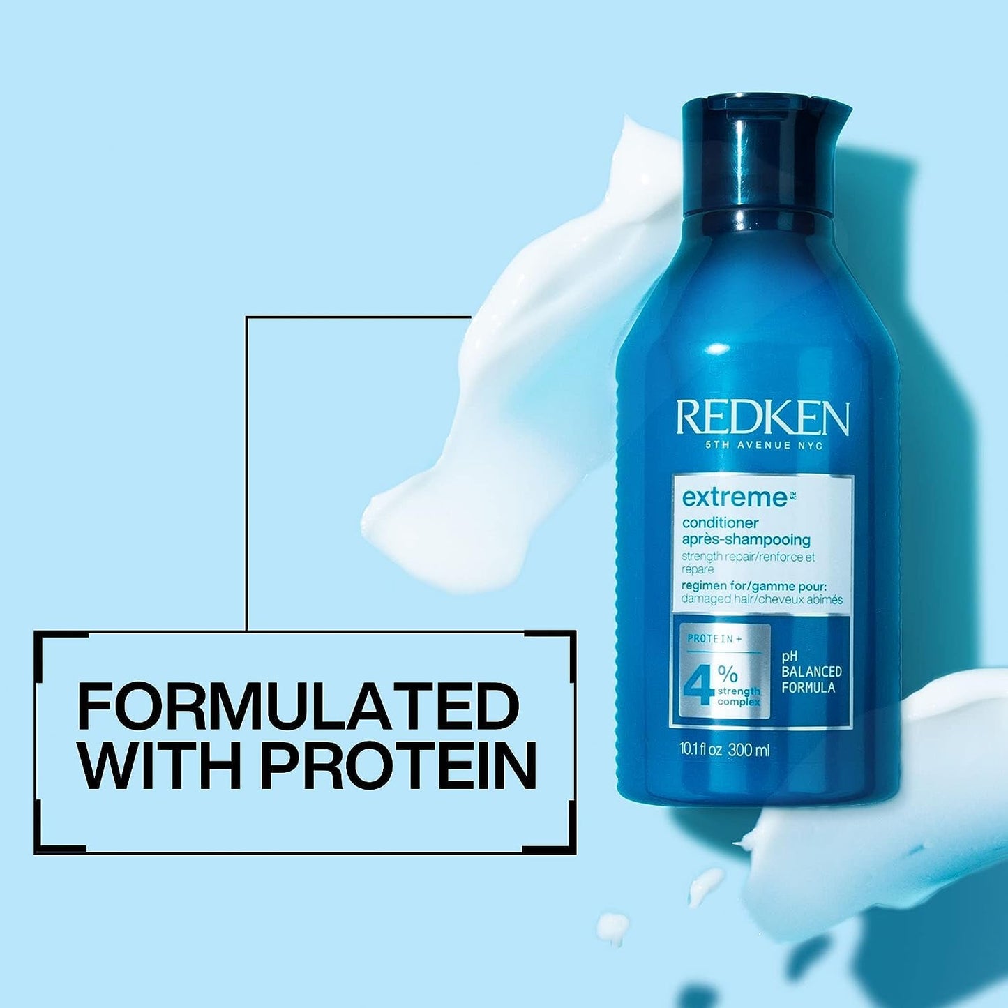 Redken Extreme Conditioner | Anti-Breakage & Protection for Damaged Hair | Strengthen and Fortify Hair | Infused With Proteins | For Weak, Brittle Beauty & Personal Care Redken