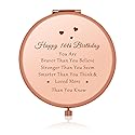 Jielahua 16th Birthday Gifts for Girl Sweet 16 Year Old Birthday Gifts Ideas for Girls Daughter Granddaughter Niece Travel Mirror Compact Makeup Beauty & Personal Care Jielahua