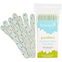 Flowery Green Core Disinfectable Nail Files, 100/180 Grit, 20 per Pack Beauty & Personal Care Flowery
