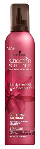 Smooth N Shine Straight Mousse Bodifying 9 Ounce Pump (266ml) (2 Pack) Beauty & Personal Care Smooth