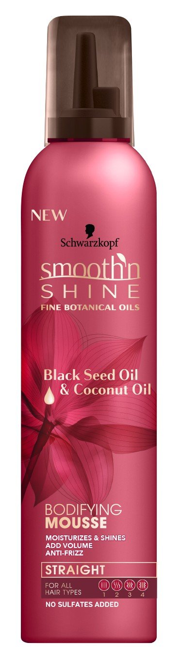 Smooth N Shine Straight Mousse Bodifying 9 Ounce Pump (266ml) (2 Pack) Beauty & Personal Care Smooth