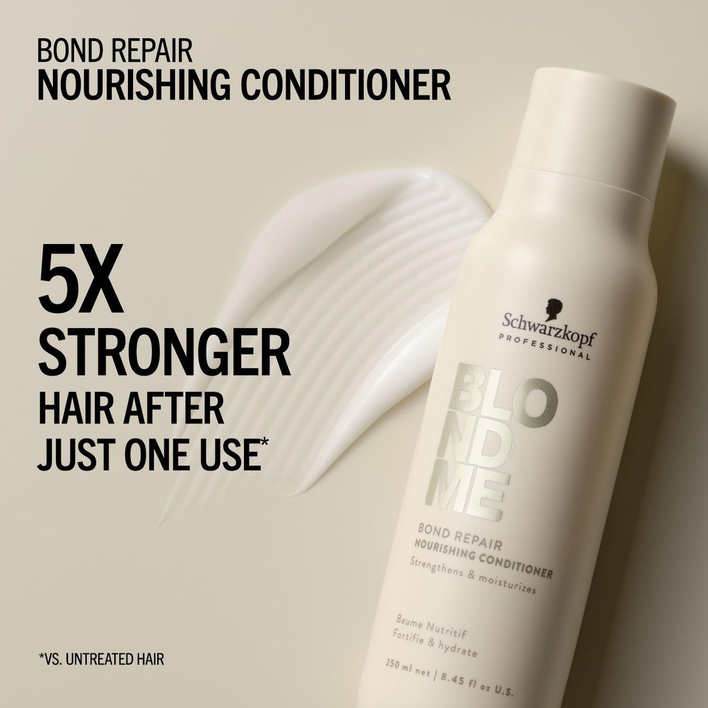 BLONDME Bond Repair Brightening Shampoo & Nourishing Conditioner Bundle | Gently Cleanses, Brightens & Detangles for Radiant, Stronger Blonde Hair Beauty & Personal Care BlondMe