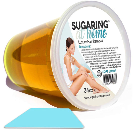 Sugaring Paste Soft for Legs and Bondage Technique + Applicator Beauty and Personal Care Sugaring Paste