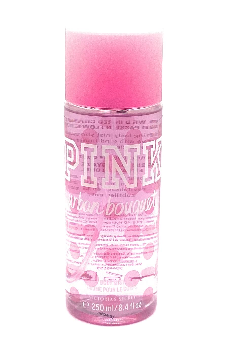 Victoria's Secret Pink Urban Bouquet Scented Body Mist Red Guava & Passion Flower 8.4 Ounce Spray