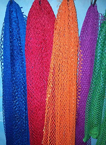 African Net Exfoliating Shower Body Scrubber/Exfoliating Back Scrubber/Skin Smoother/Great for Daily Use - Assorted Colors Beauty and Personal Care African Net Scrubbing Bathing Sponge
