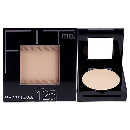 Maybelline New York Fit Me Set + Smooth Powder Makeup, Nude Beige, 0.3 oz. Beauty & Personal Care MAYBELLINE
