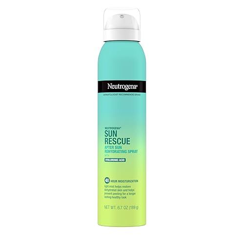Neutrogena Sun Rescue After Sun Rehydrating Spray with Hyaluronic Acid, Vegan and Lightweight 48-Moisturizing Skin and Body Mist, Non-Comedogenic Beauty & Personal Care Neutrogena