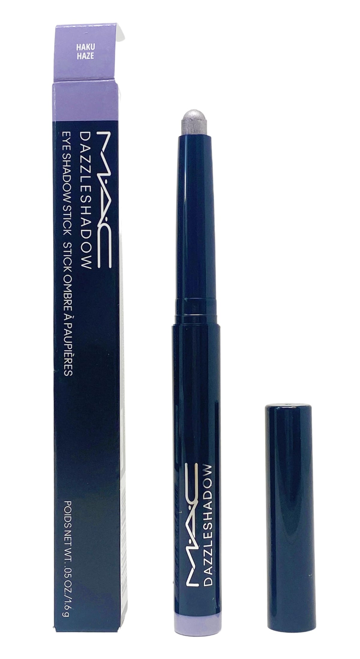 MAC Dazzleshadow Eye Shadow Stick - Haku Haze (Silver lilac) .05 Oz / 1.6 g