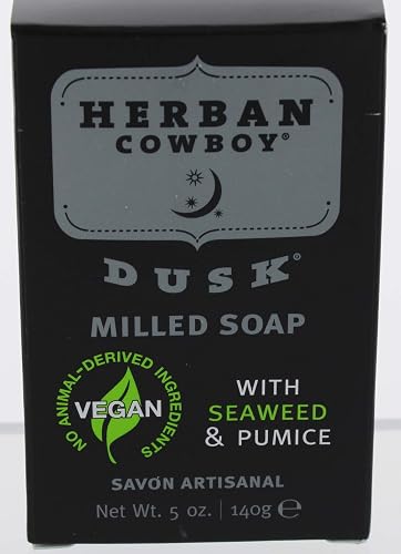 Herban Cowboy Dusk Milled Soap (5 Ounce (Pack of 6)) Beauty & Personal Care Herban Cowboy