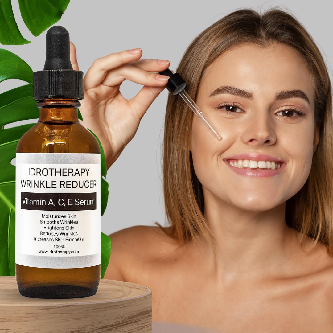 Idrotherapy Wrinkle Reducer with Vitamin A, C, E Serum Beauty & Personal Care Idrotherapy