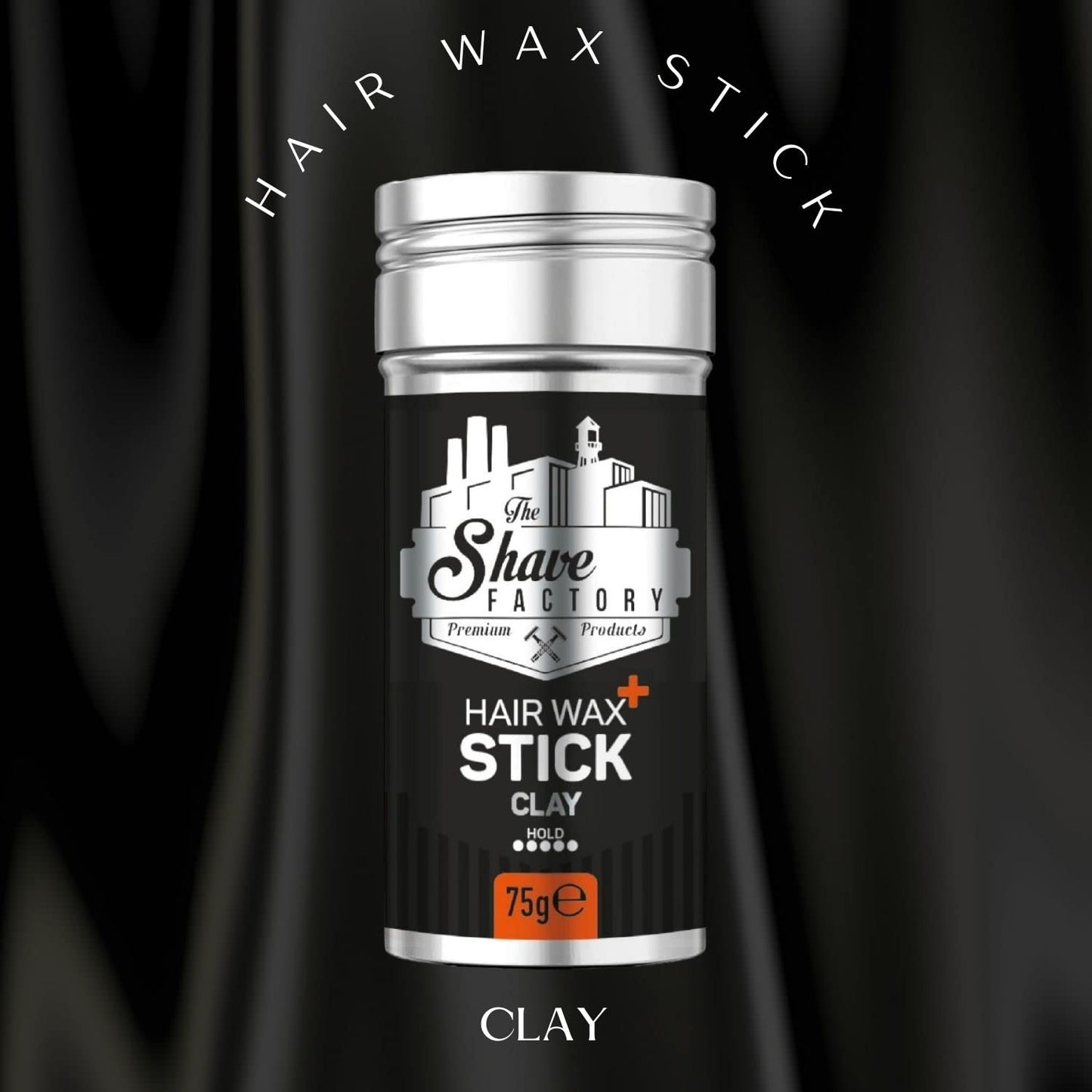 the shave factory Hair Wax Stick Clay, Long-Lasting Styling Wax for Smoothing & Slick Finish on Hair Wigs - 2.7 Oz (75G) (1 Piece) Beauty & Personal Care the shave factory