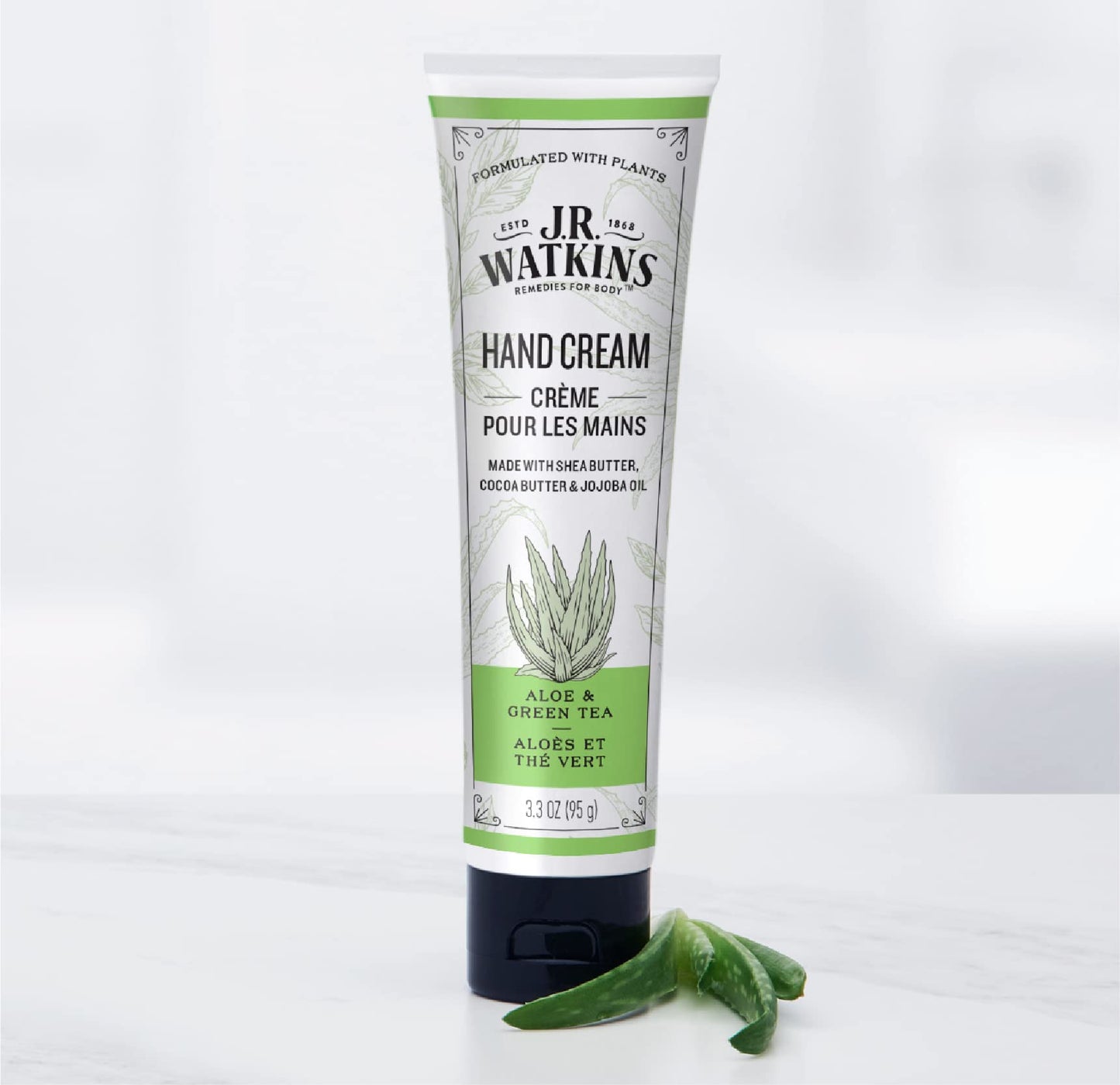 J.R. Watkins Natural Moisturizing Hand Cream, Hydrating Hand Moisturizer with Shea Butter, Cocoa Butter, and Avocado Oil, USA Made and Cruelty Free Beauty & Personal Care J.R. Watkins