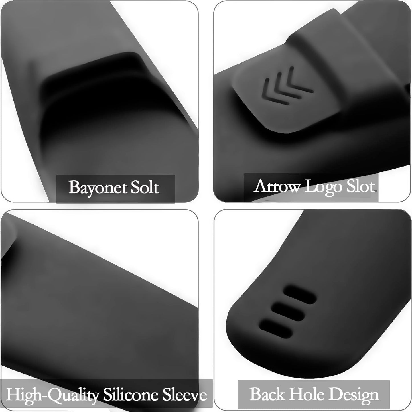 LinMei Silicone Razor Travel Case Compatible with Gillette, Parker, Merkur Razor (Black+Cleaning Brush) Beauty and Personal Care LinMei