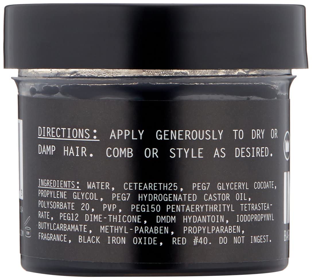 Imperial Barber Grade Products | Blacktop Pomade, 2 oz | TSA Approved | Travel Sized | Medium-Strong Hold | Low Shine | Water-Based | Easy to Wash Out Beauty & Personal Care Imperial Barber Grade Products