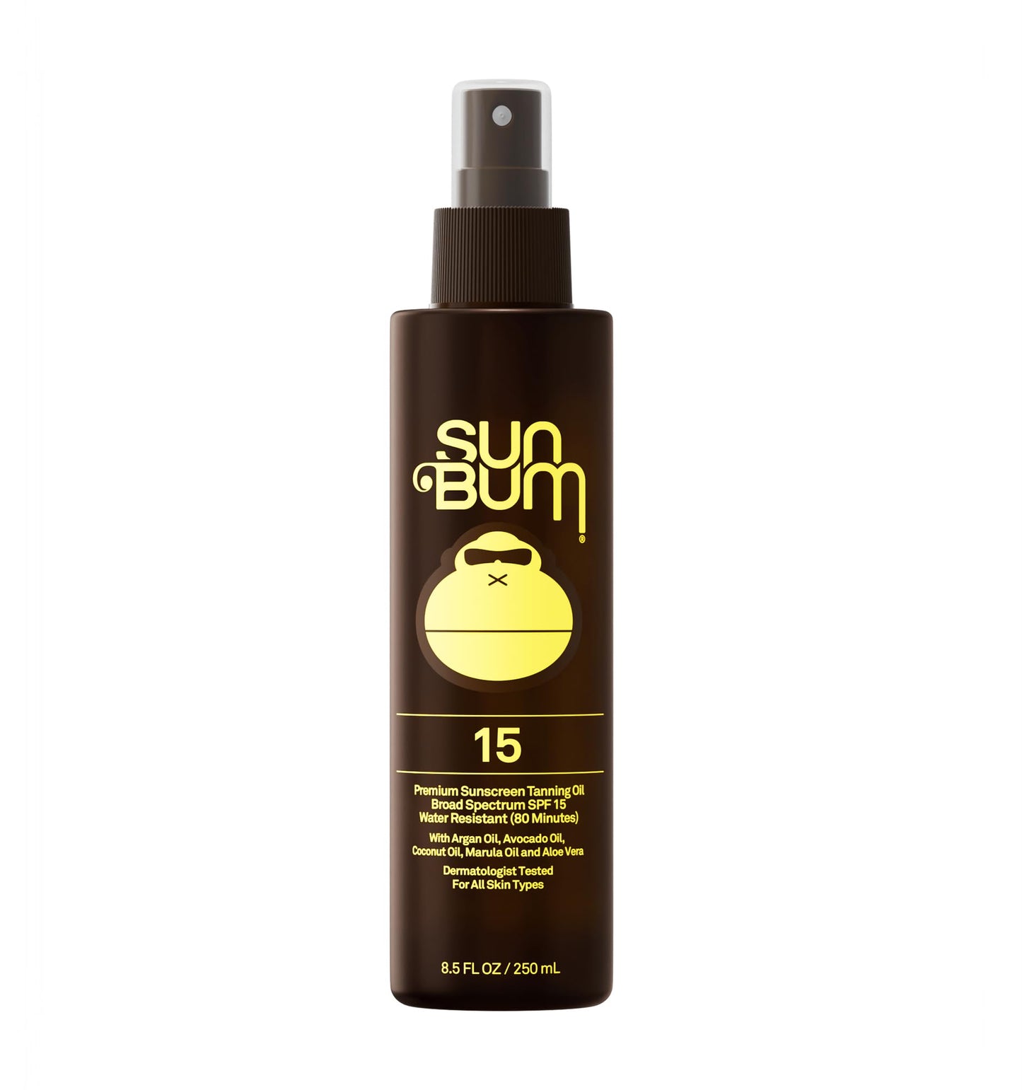 Sun Bum SPF 15 Moisturizing Tanning Oil - Vegan and Hawaii 104 Act Compliant (Octinoxate & Oxybenzone Free) - Broad Spectrum Moisturizing - UVA/UVB Beauty & Personal Care Sun Bum