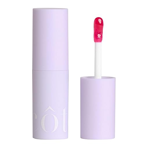 Cote Beauty's Peptide Lip Shine in Lola, Ultra Hydrating & Long-Lasting Coral Plumping Lip Gloss for Women with Hyaluronic Acid, Shea Butter & Jojoba Beauty & Personal Care Cote Shop