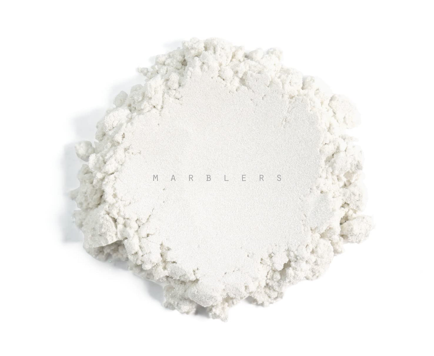 MARBLERS Fine Synthetic Mica Powder [Gleam White] 0.11oz (3g) | Highly Pigmented | Non-Toxic, Vegan, Cruelty-Free | Lip Gloss, Lipstick, Bath Bomb Beauty & Personal Care MARBLERS