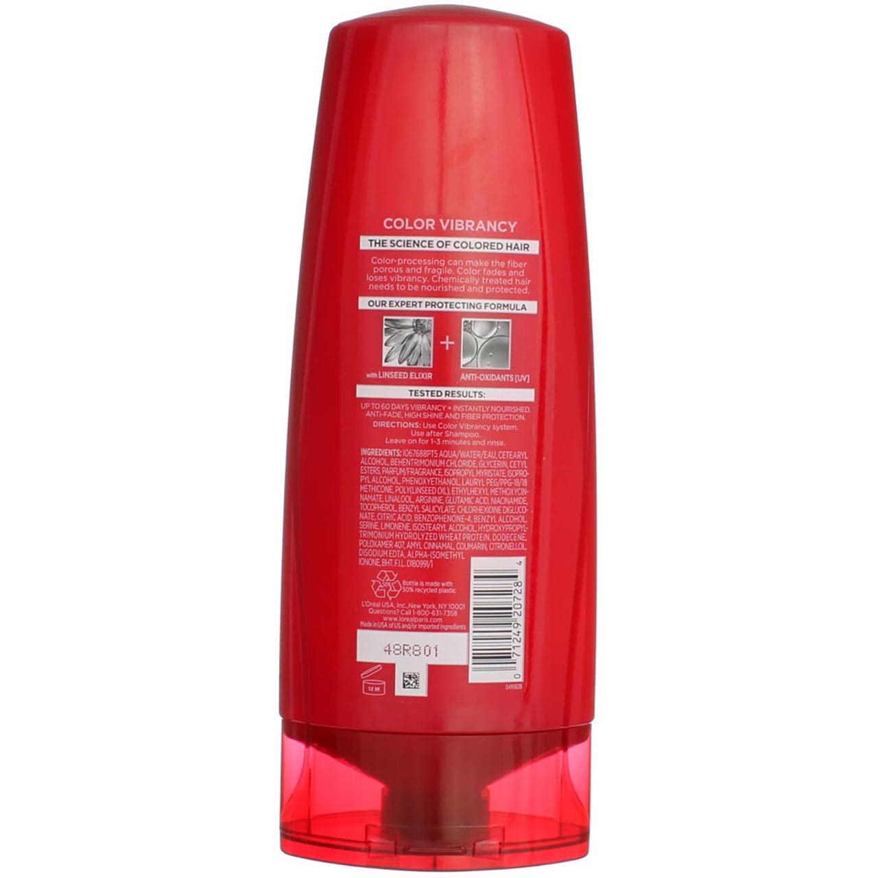 L’Oreal ParisAdvanced Haircare Color Vibrancy Nourishing Conditioner 12.6 oz Beauty & Personal Care L'Oreal Paris