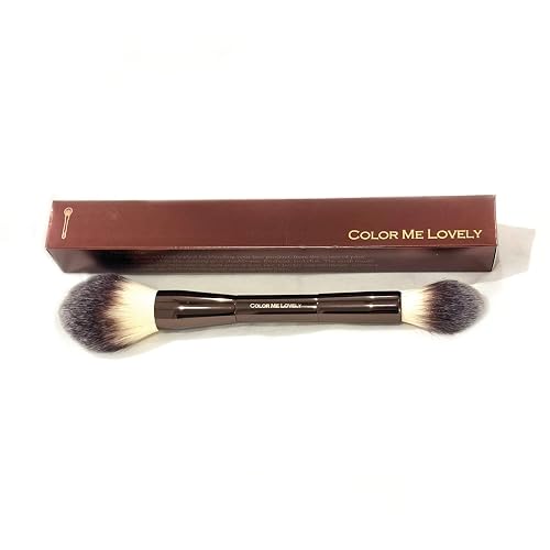 COLOR ME LOVELY Makeup Blending Brush, Double-Sided, Synthetic Bristles Beauty & Personal Care COLOR ME LOVELY