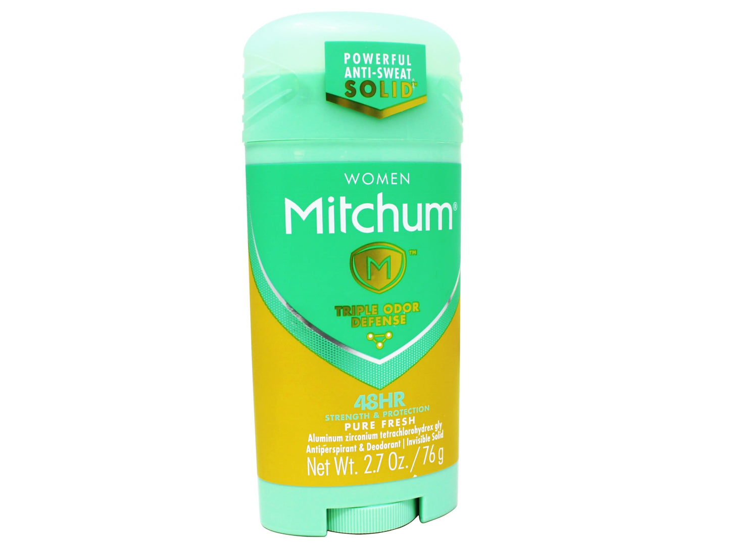 Mitchum Women Triple Odor Defense Invisible Solid 48HR Antiperspirant & Deodorant, Pure Fresh, 2.7 OZ - 3 Pack Beauty and Personal Care Mitchum
