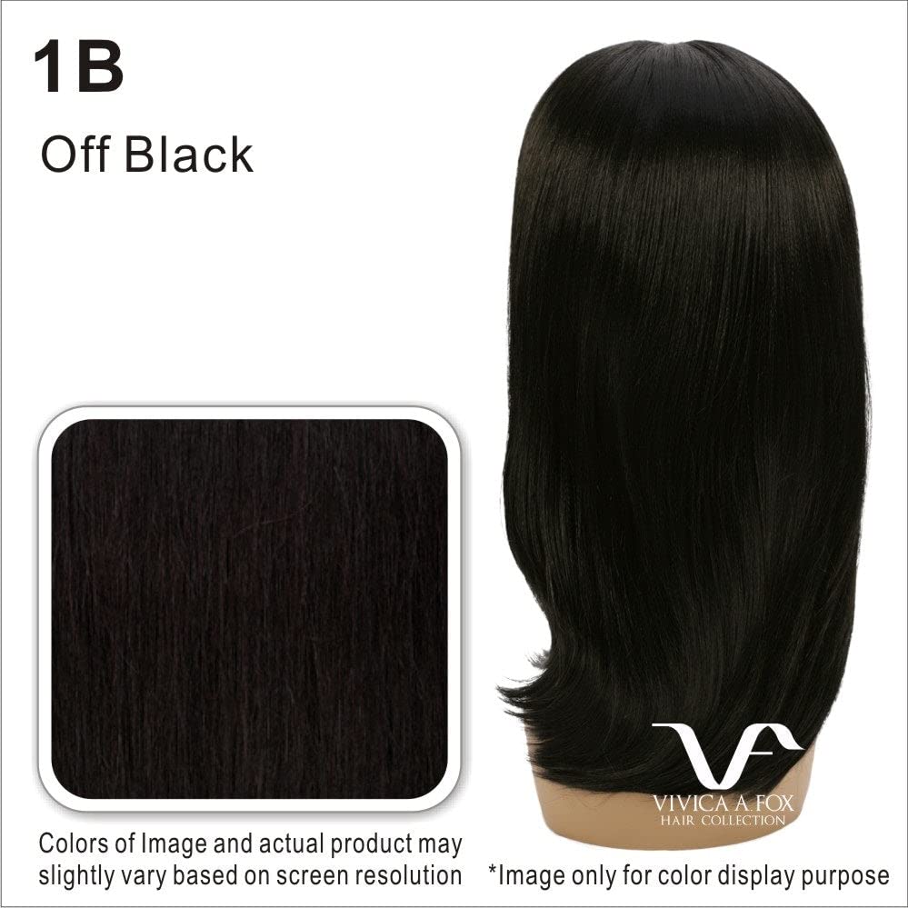 Vivica A. Fox Amore Mio Collection Pre-Stretched Abundant Volume Copper Infused Spetra Synthetic Hair - Stretch Braid 3pcs 20 Inch (1B)