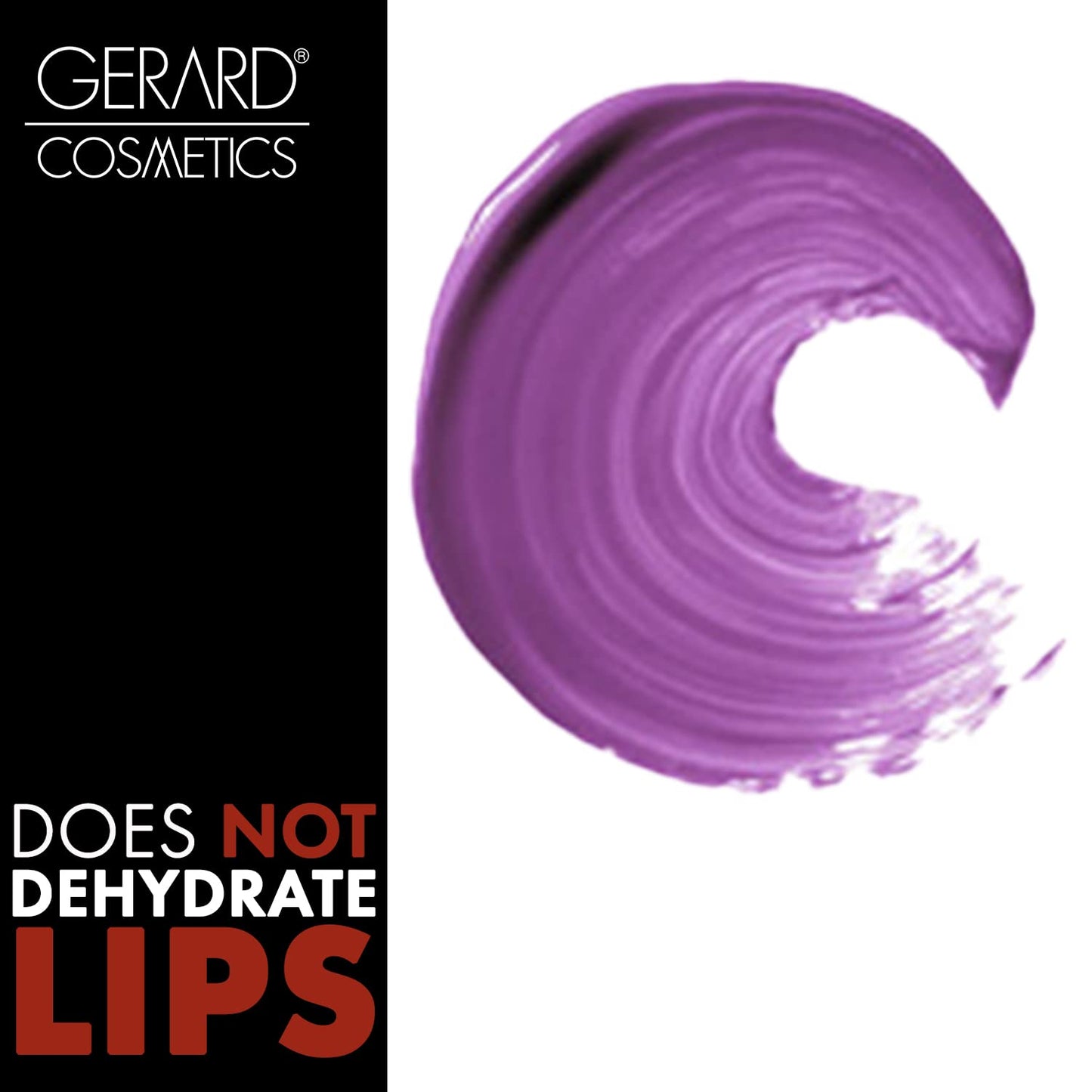 Gerard Cosmetics Color Your Smile Lip Gloss Wild Orchid, Super Pigmented Purple Lip Gloss with LED Light and Mirror, Shiny Finish, Hydrating Liquid Beauty & Personal Care Gerard Cosmetics