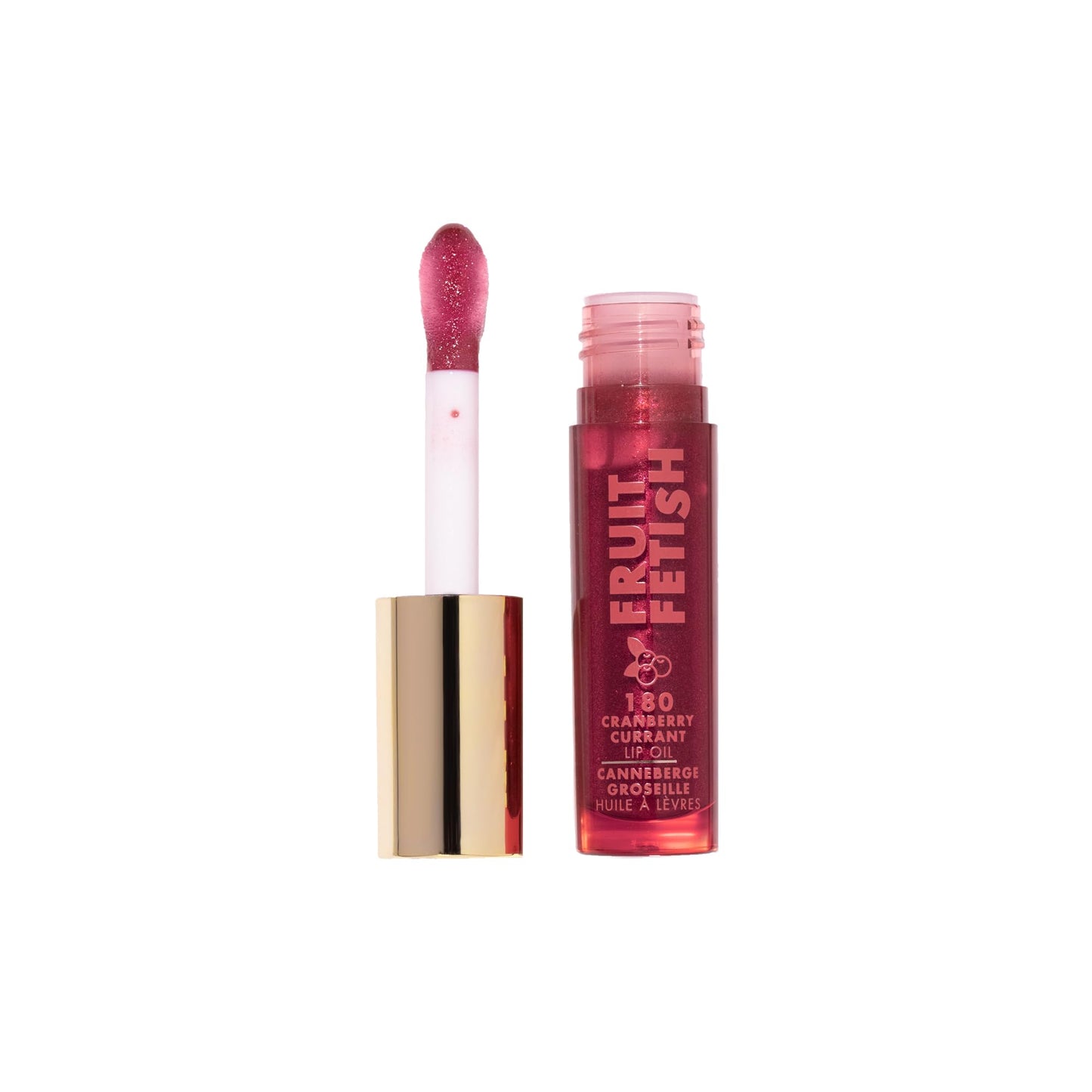 Milani Lip Oil with Vitamin E for Instant Hydration, Fruit Extract Infused Lip Treatment and Moisturizing Lip Gloss - Cranberry Beauty & Personal Care Milani