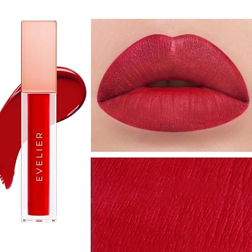 EVELIER Luxury Line: MUSE - Moisturizing Smooth Creamy Fruity Colors Lipstick Lipgloss - For Sexy Lips, Highly Pigmented, Instant Shine Lip Gloss Beauty & Personal Care EVELIER