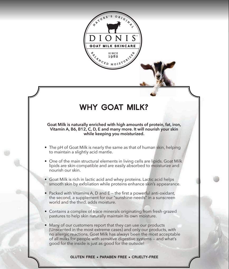 Dionis Goat Milk Lavender Blossom Scent Hand Cream 1 oz. 1 pk Beauty & Personal Care Dionis