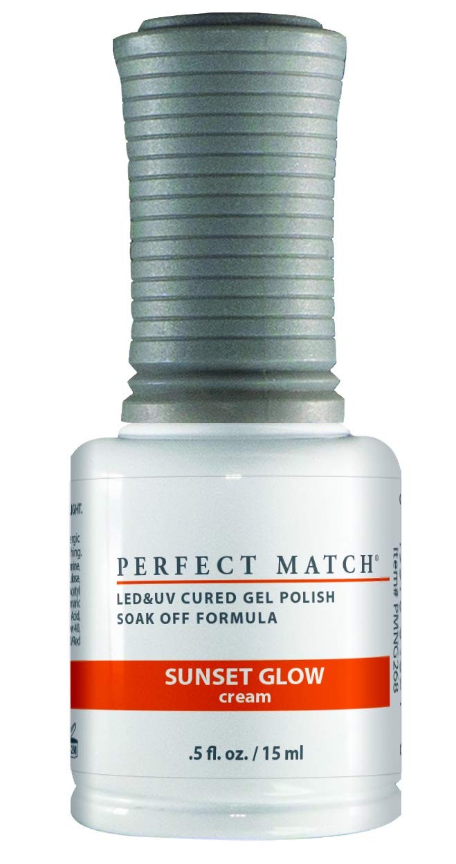LECHAT Perfect Match Gel Polish, Sunset Glow, 0.5 Fl Oz