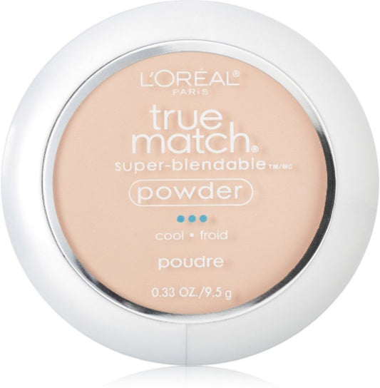 L'Oreal True Match Powder, Natural Ivory [C2], 0.33 oz (Pack of 6)