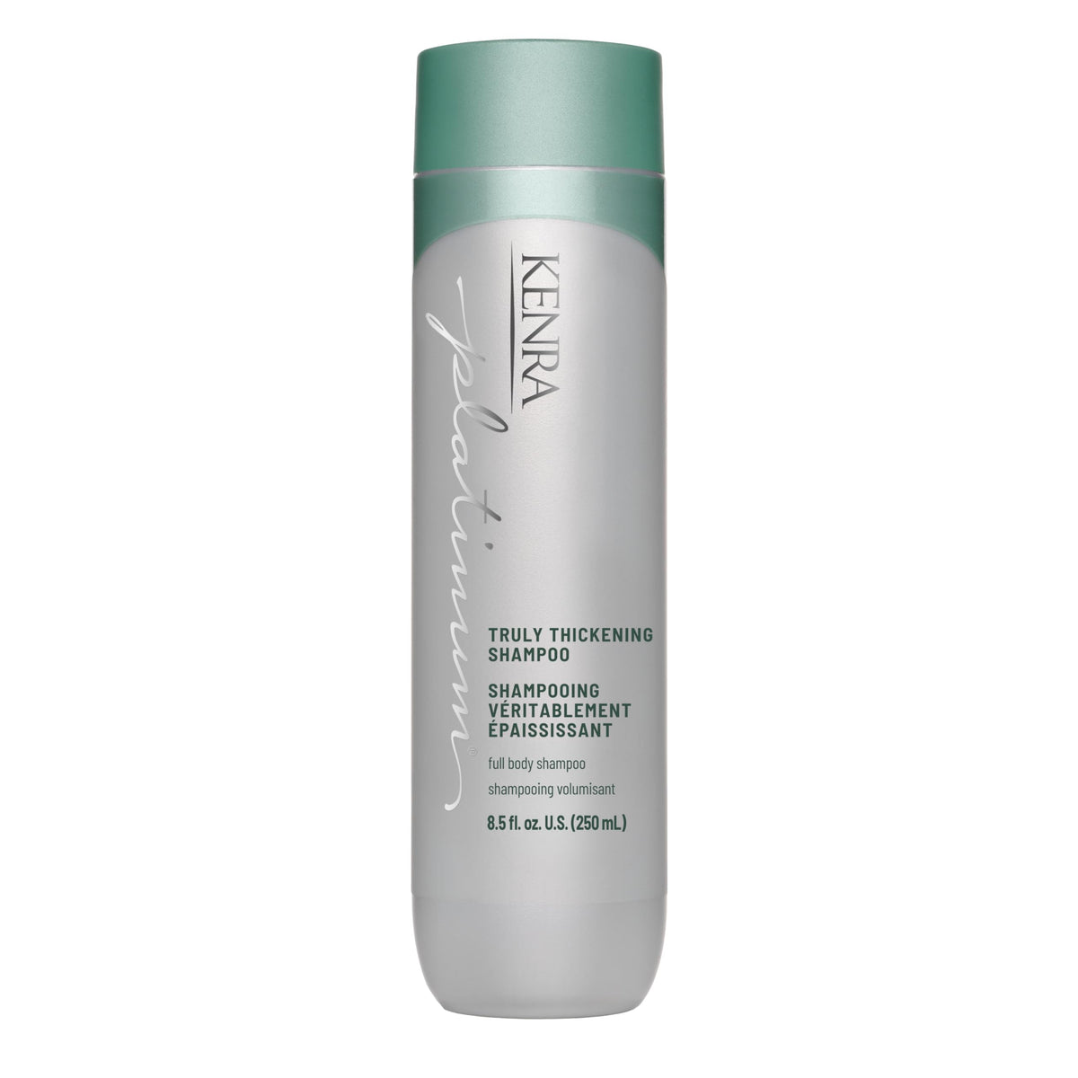 Kenra Platinum Truly Thickening Shampoo | Volumizing + Fuller-Looking Hair | Adds Body | Lightweight | for Fine & Thin Hair | Sulfate Free | Color